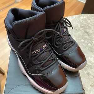 LIKE NEW AIR JORDAN RETRO 11 SPACE JAMS GS Sz 5.5